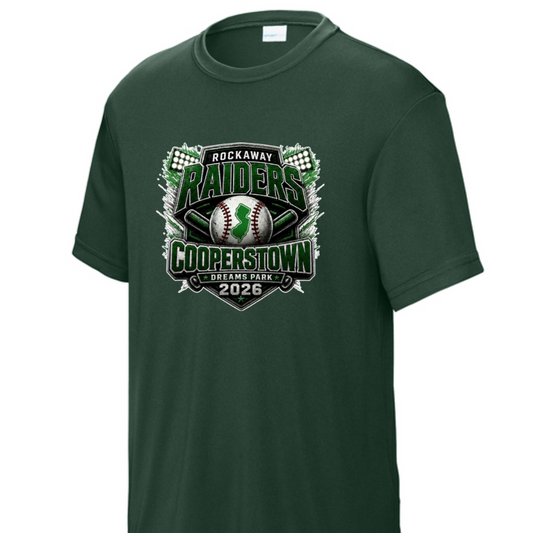 Cooperstown 12u Rockaway Cotton Shirts with Personalization Option: Unisex and Women