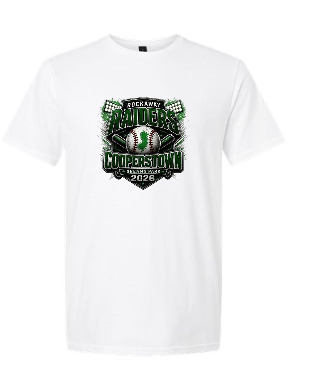 Cooperstown 12u Rockaway Cotton Shirts with Personalization Option: Unisex and Women