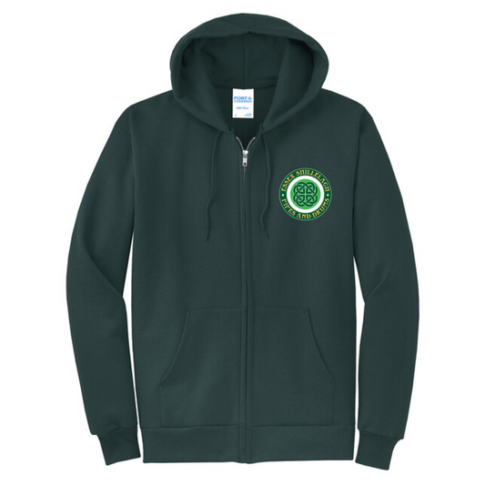 Essex Shillelagh Pipes & Drums Full Zip: Youth/Adult