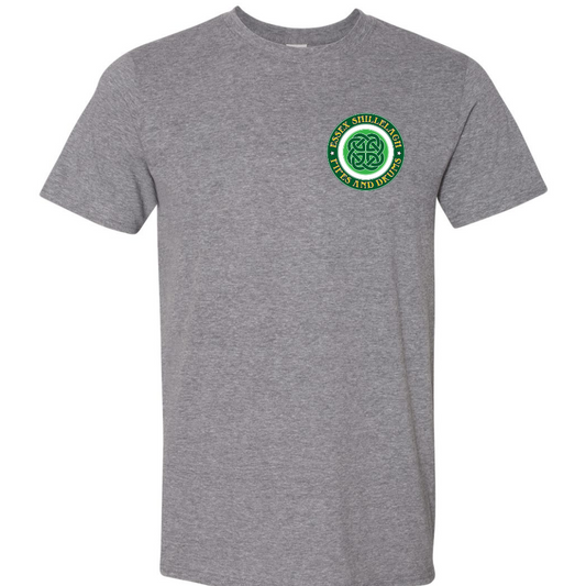Essex Shillelagh Pipes & Drums Cotton T-shirt: Youth and Adult