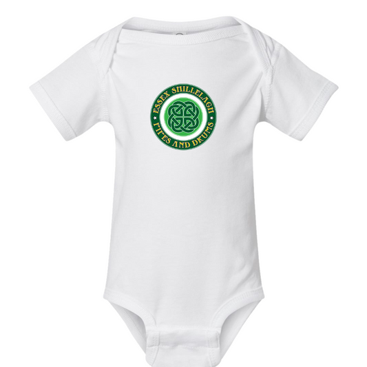 Essex Shillelagh Pipes & Drums Short Sleeve  Onesie