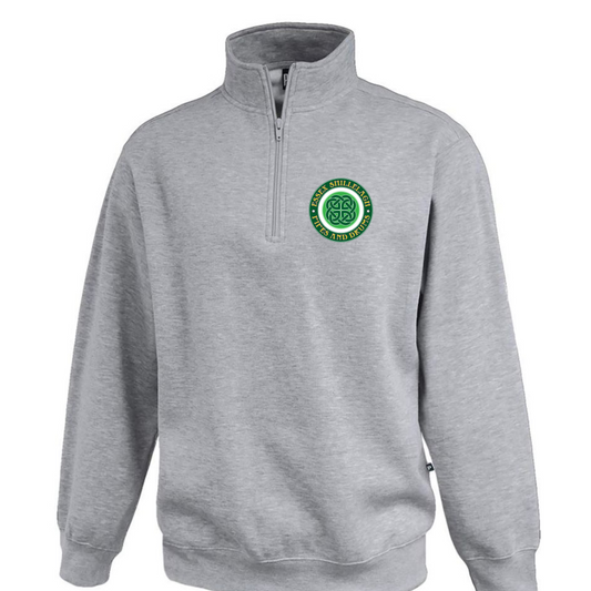 Essex Shillelagh Pipes & Drums Quarter Zip: Unisex sizing