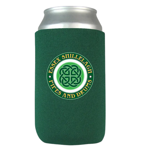 Essex Shillelagh Pipes & Drums Standard or Skinny Can Koozie