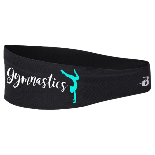 Gymnastics Headband:  black or white