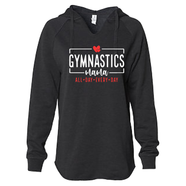 Gymnastics Mama Lightweight Hoodie
