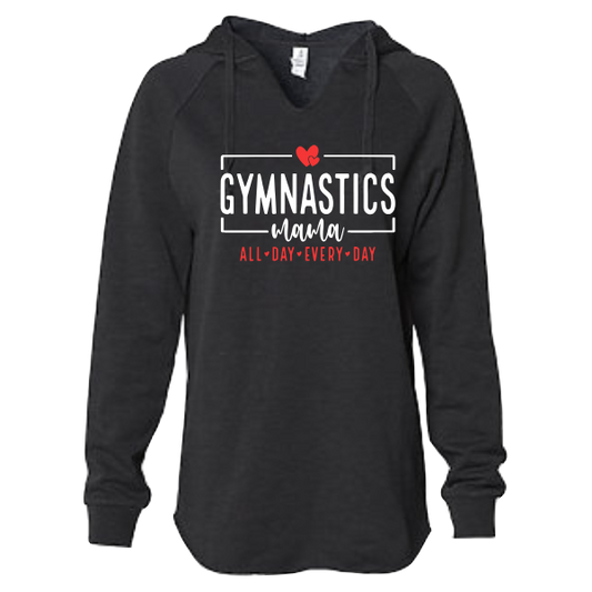 Gymnastics Mama Lightweight Hoodie