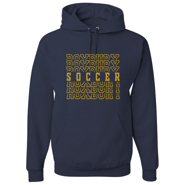 Roxbury Soccer Retro Sweatshirt: Hoodie or Crew:  Youth and Adult