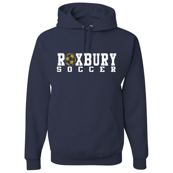 Roxbury Soccer Ball Sweatshirt: Hoodie or Crew:  Youth and Adult