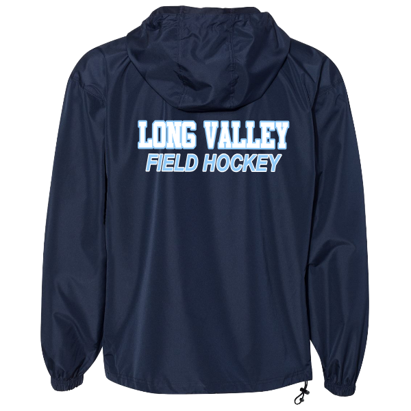 LV Field Hockey Quarter Zip Rain Windbreaker