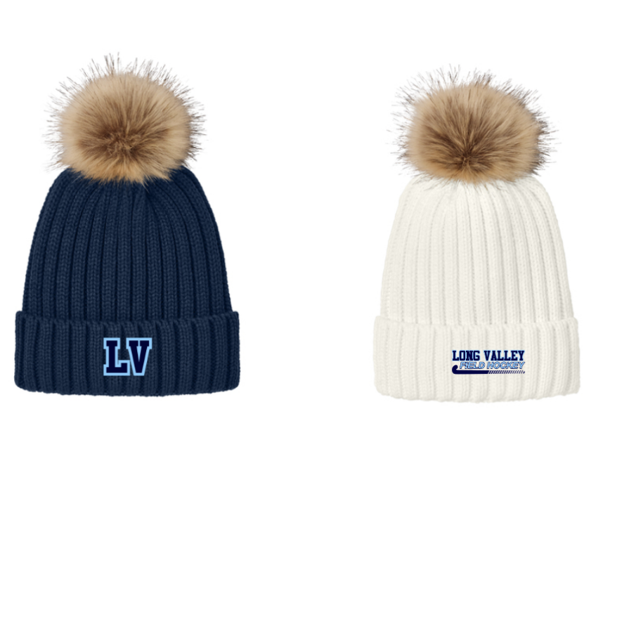 Long Valley Field Hockey Pom Beanie