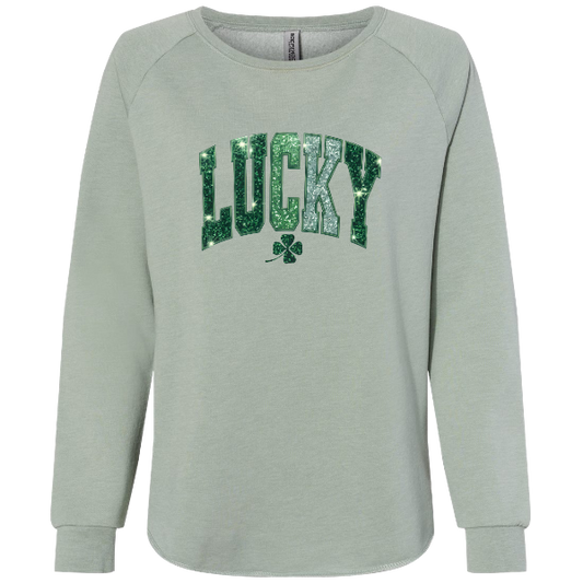 LUCKY Women's Lightweight Crew sweatshirt