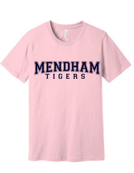Mendham Twp Tigers T-Shirt: Adult or Youth with Personalization Option