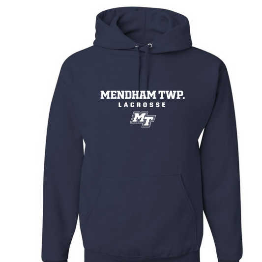MTMS Girls Lacrosse Hoodie or Crewneck Sweatshirt:  Youth and Adult Sizes