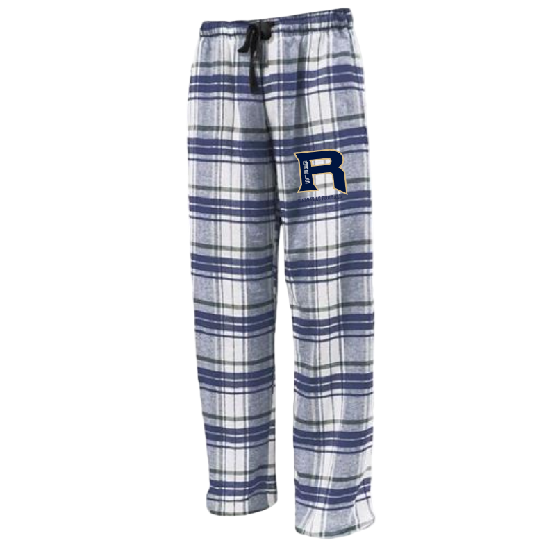 Roxbury Girls Flag Football Navy/White  Pajama Bottoms:  Youth/Adult