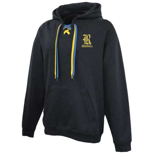 Hoodie with GOLD AND WHITE Laces:  Adult sizes only