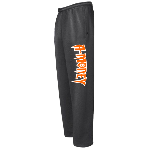 Sweatpants Open Bottom:  Youth and Adult