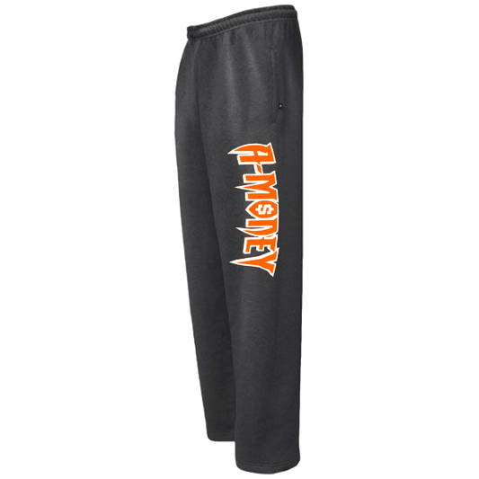 Sweatpants Open Bottom:  Youth and Adult