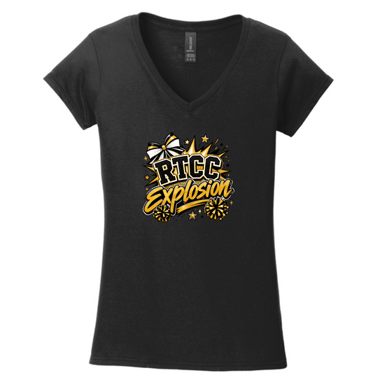 RTCC Cotton Women's V-Neck T-shirt