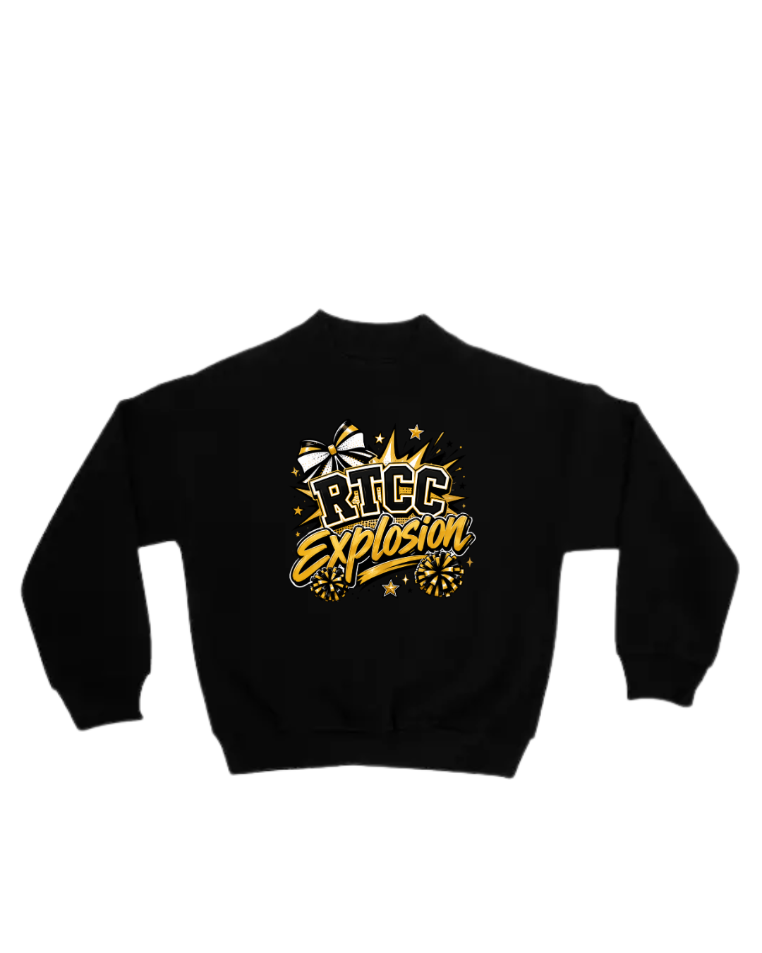 RTCC  Mock Neck Crew Sweatshirt