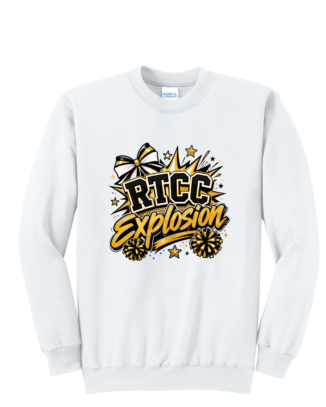 RTCC Crewneck Sweatshirt:  Youth and Adult