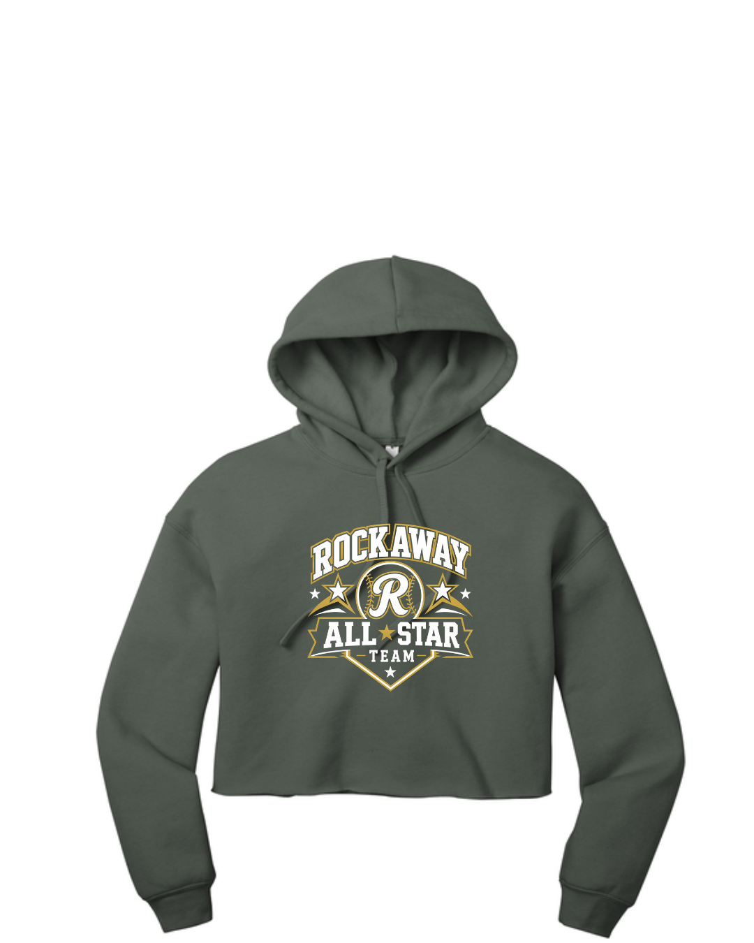 Rockaway All-Star  Women's Cropped Hoodie