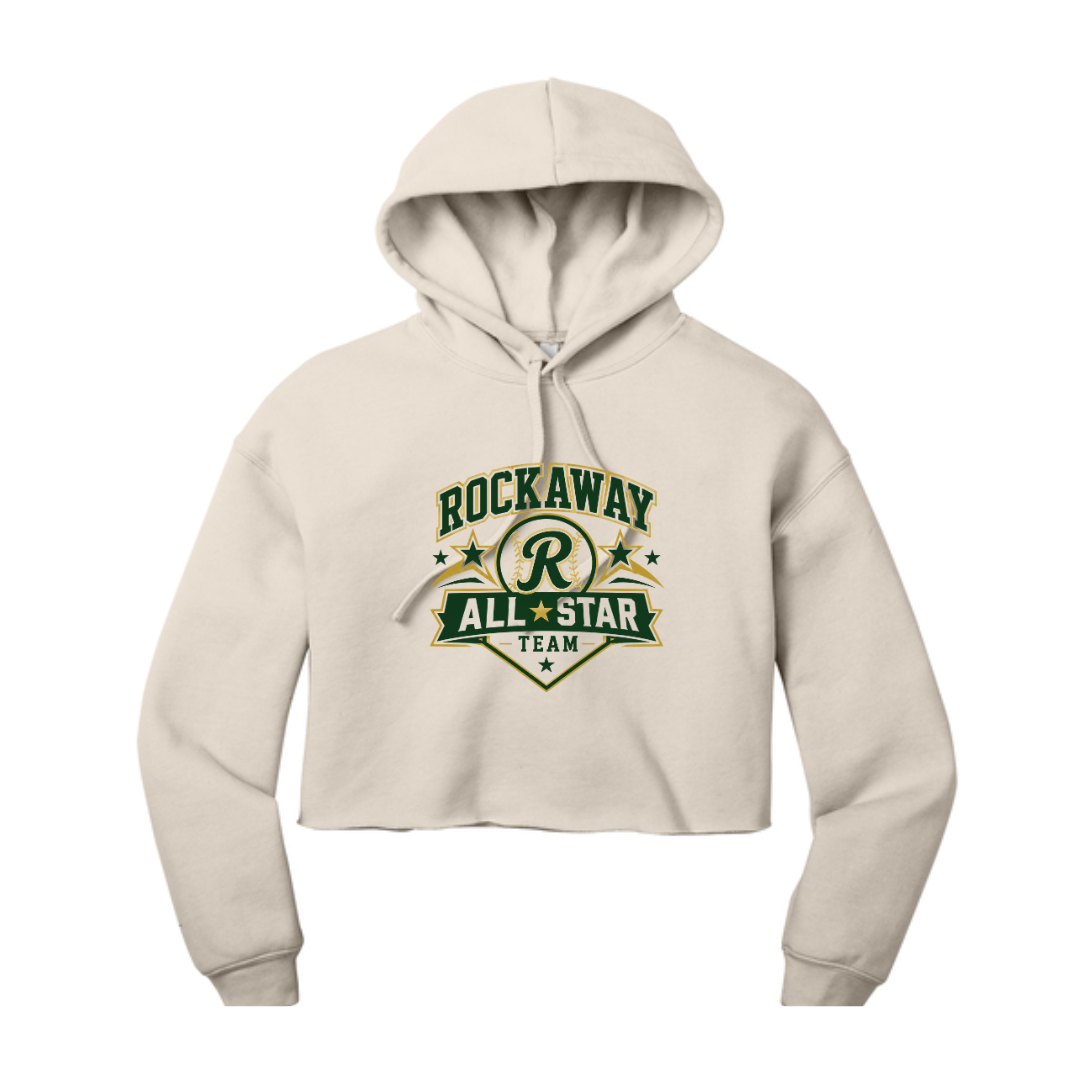 Rockaway All-Star  Women's Cropped Hoodie