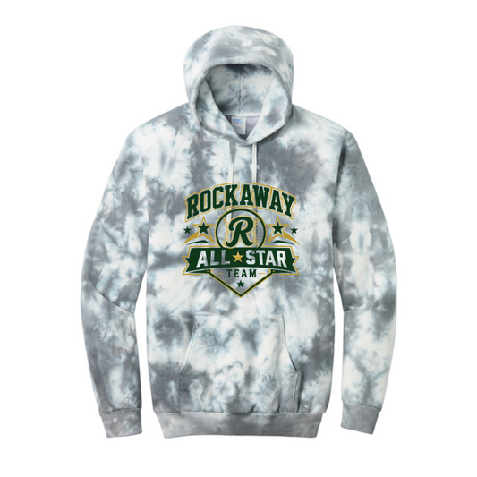 Rockaway All-Star Tie-Dye Hoodie: Adult Only
