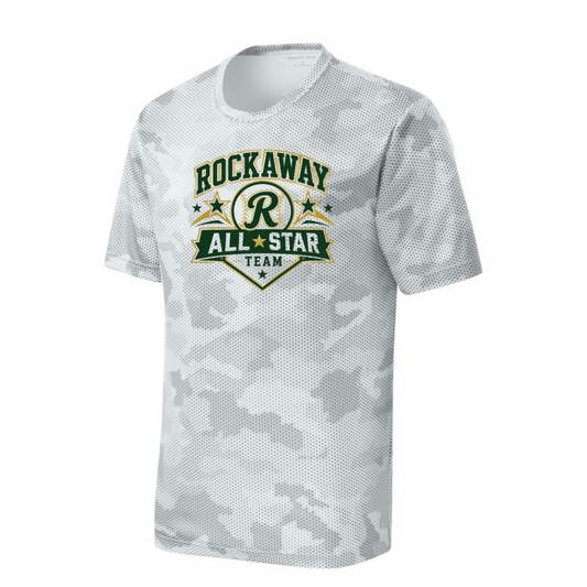 Rockaway All-Star CamoHex Dri Fit T-shirt: Youth and Adult