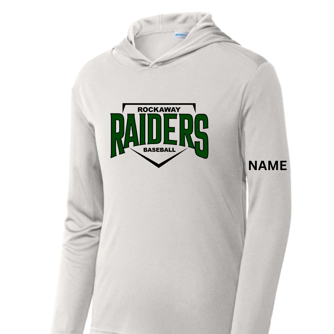 Rockaway Raiders Long Sleeve Hoodie:  Youth and Adult