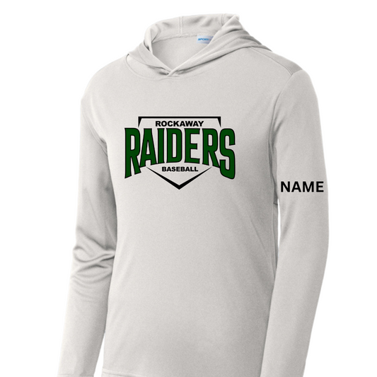 Rockaway Raiders Long Sleeve Hoodie:  Youth and Adult