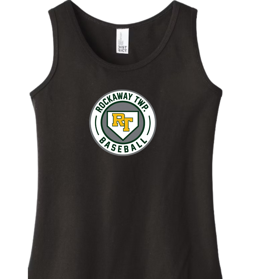 Rockaway Baseball Logo Tank:  Unisex and Youth