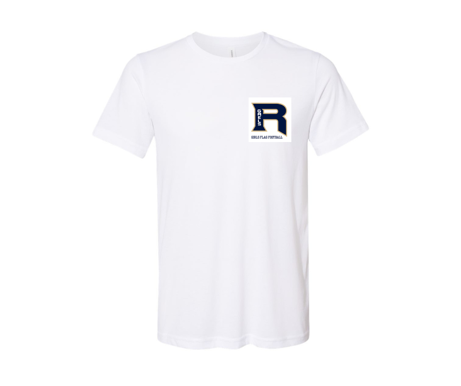 Roxbury Girls Flag Football Girl Logo  Tshirt, long sleeve, crewneck or hoodie