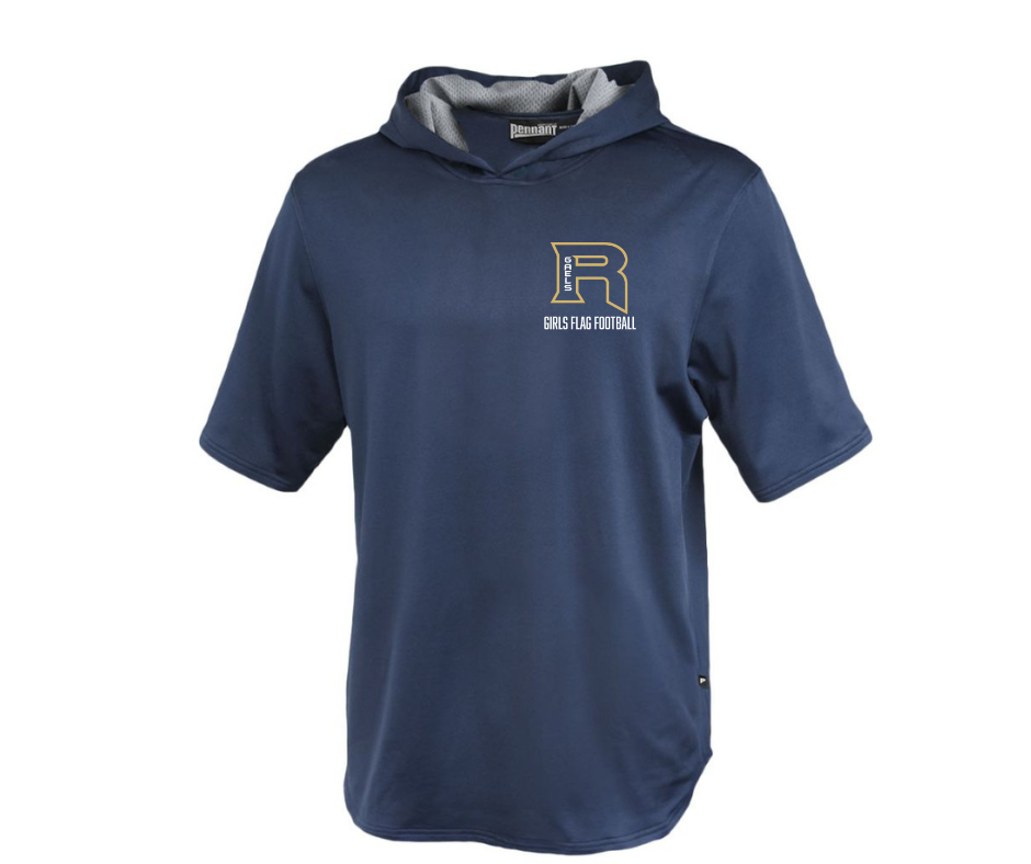 Roxbury Girls Flag Football Short Sleeve Hoodie