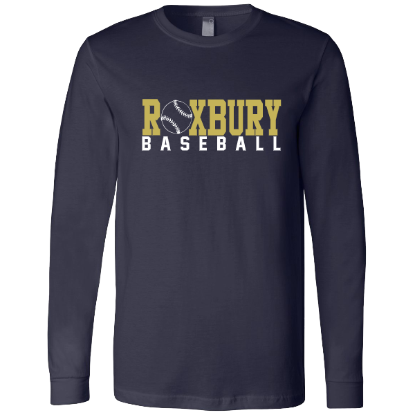 Roxbury Baseball Bats Long Sleeve Shirt:  Youth and Adult