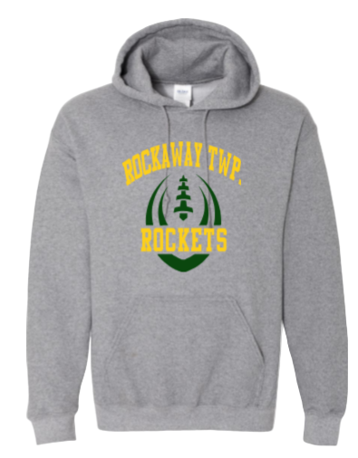 Rockets Vertical Football with Personalized Football Player(s) /Cheerleader:   t-shirt, long sleeve or sweatshirt