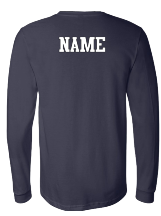MTMS Cheer Long Sleeve Shirt with  Personalization Option
