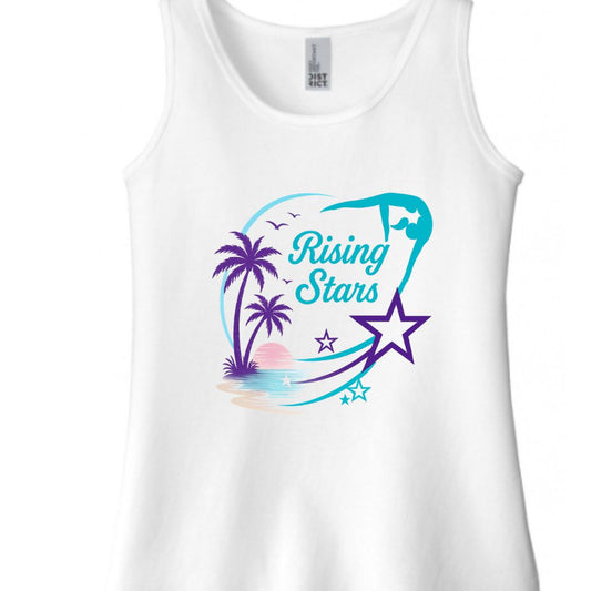 Rising Stars Nationals Girls Tank with Personalization Option