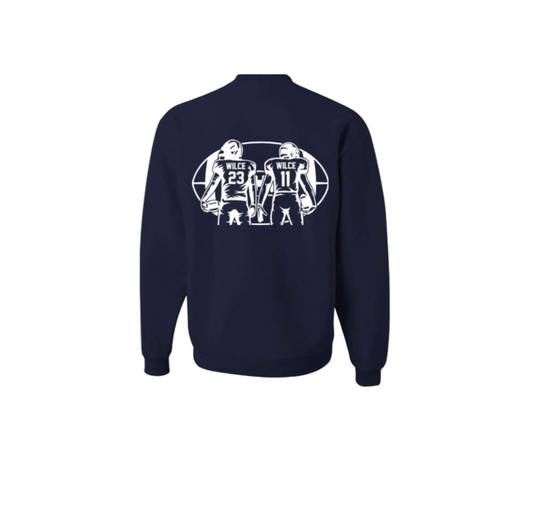 Roxbury Football with Personalized Football Player(s) /Cheerleader:   t-shirt, long sleeve or sweatshirt