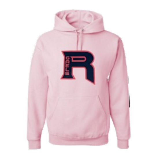 Pink R with Personalization Option:   t-shirt, long sleeve or sweatshirt