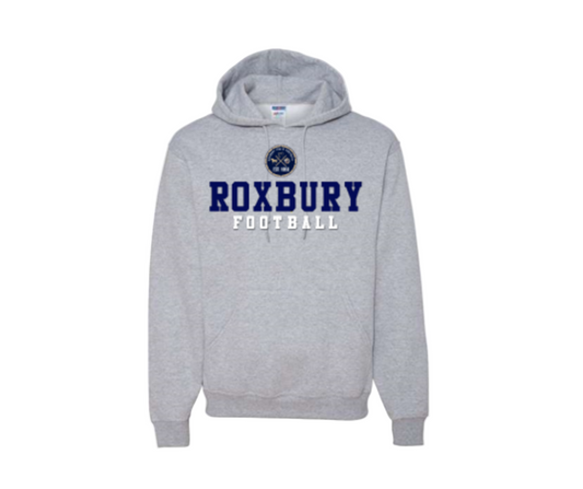 Roxbury  Football Logo Hoodie with Personalization Option