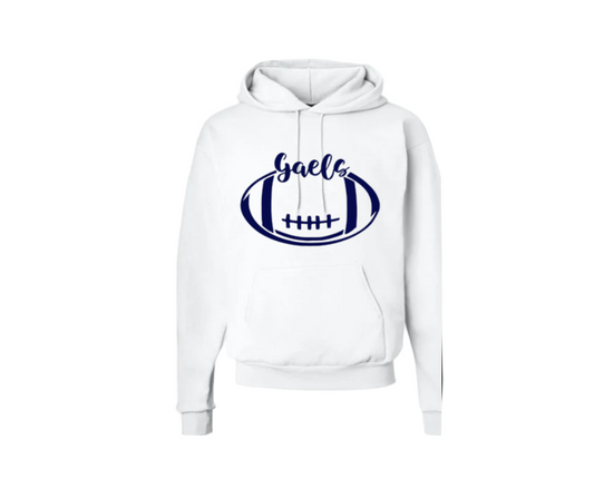 Gaels Football Logo Hoodie with Personalization Option