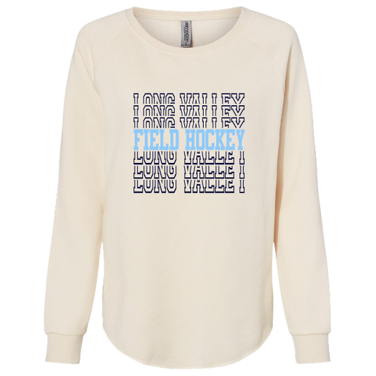 Long Valley Field Hockey Retro Women's Lightweight Crew
