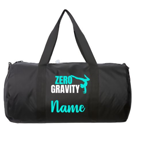 Zero Gravity Gymnastics Duffle Bag with Personalization Option