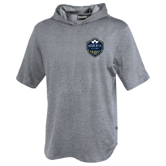 Roxbury Soccer Warm Up Short Sleeve Hoodie:  Youth and Adult
