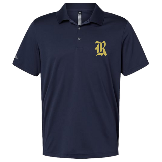 Short Sleeve Performance Polo with R Logo:  Adult