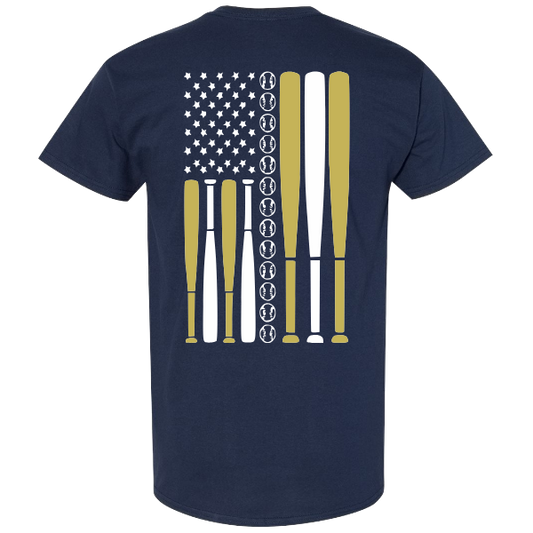 Baseball Flag Shirt:  Youth and Adult