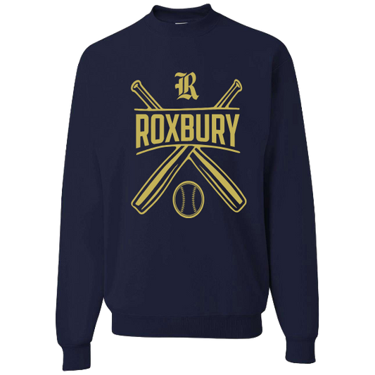 Roxbury Bats Crewneck Sweatshirt:  Youth and Adult