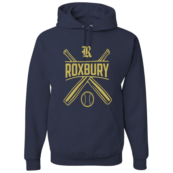 Roxbury Baseball Bats Hoodie:  Youth and Adult