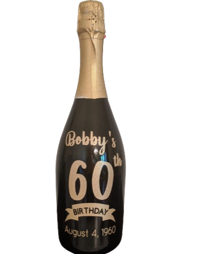 Birthday  Champagne Bottle
