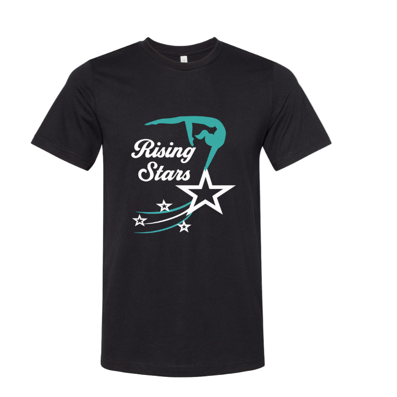 Rising Star T-shirt with Personalization Option:  Youth and Adult